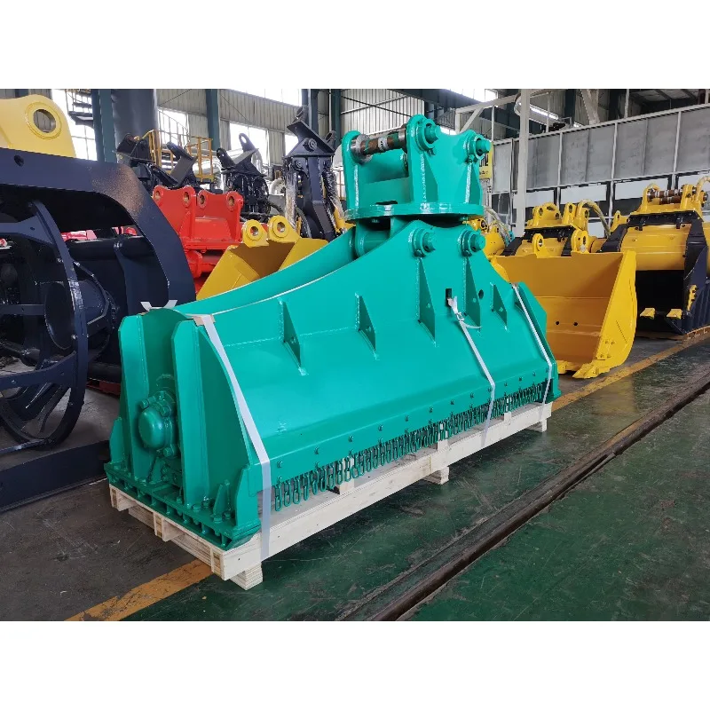 Bagger Freischneider und Dreschflegelmäher Forstmäher Rasenmäher für Bagger