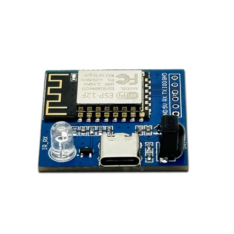 ESP8266 Infrared Transmitting and Receiving NEC Command WiFi Transparent Transmission Module