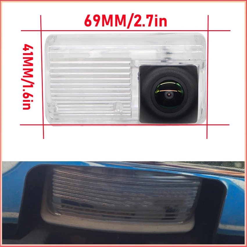 Dynamic Trajectory Car Rear View Camera For Toyota Auris Blade 2006~2012 Reversing Camera HD CCD + High Quality Back Up Camera