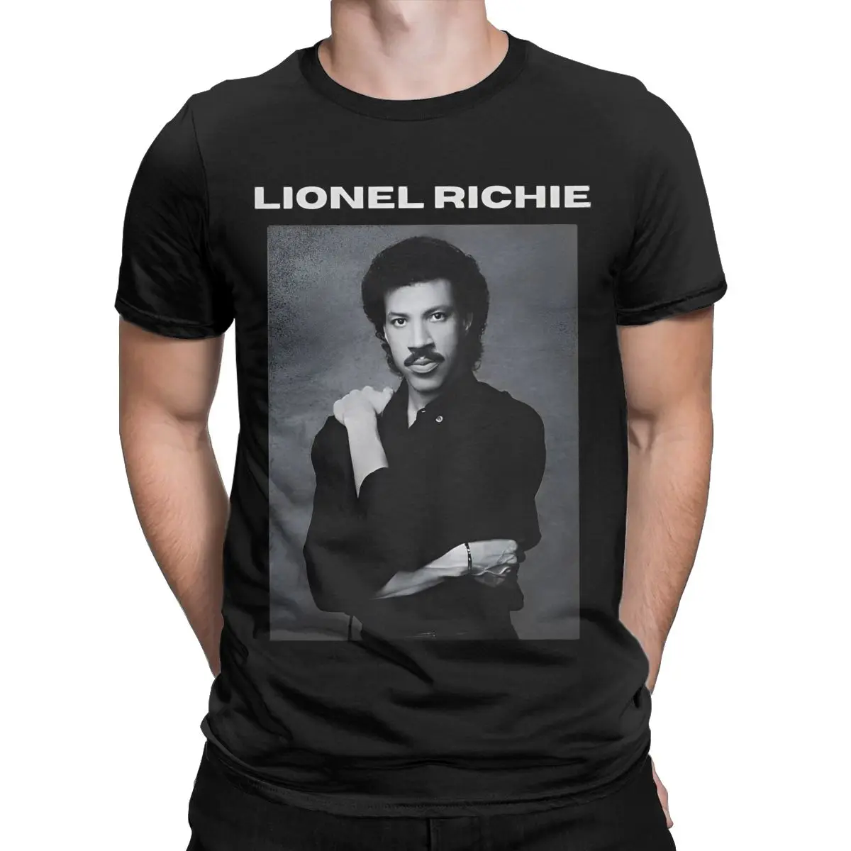 Lionel Richie Vintage Singer T Shirt Merch for Men Women Cotton Vintage Tour 2024 T-Shirt Short Sleeve Clothing Birthday Present