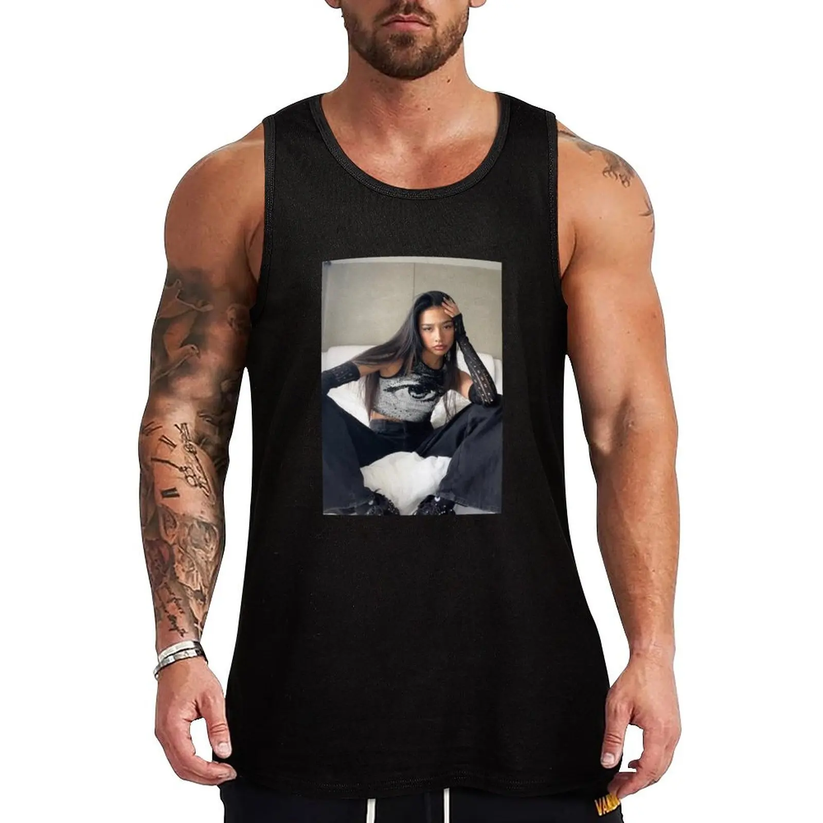 

Lizeth Selene Tank Top tops summer clothes man sexycostume Men's gym t-shirt