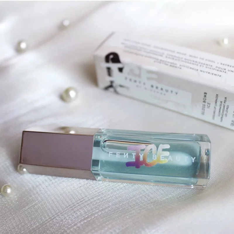 Fenty Beauty Five Flavors Fruit Lip Gloss Cooling Sensation Lip Gloss Summer Dopamine Moisturizing Transparent Lips Cosmetics