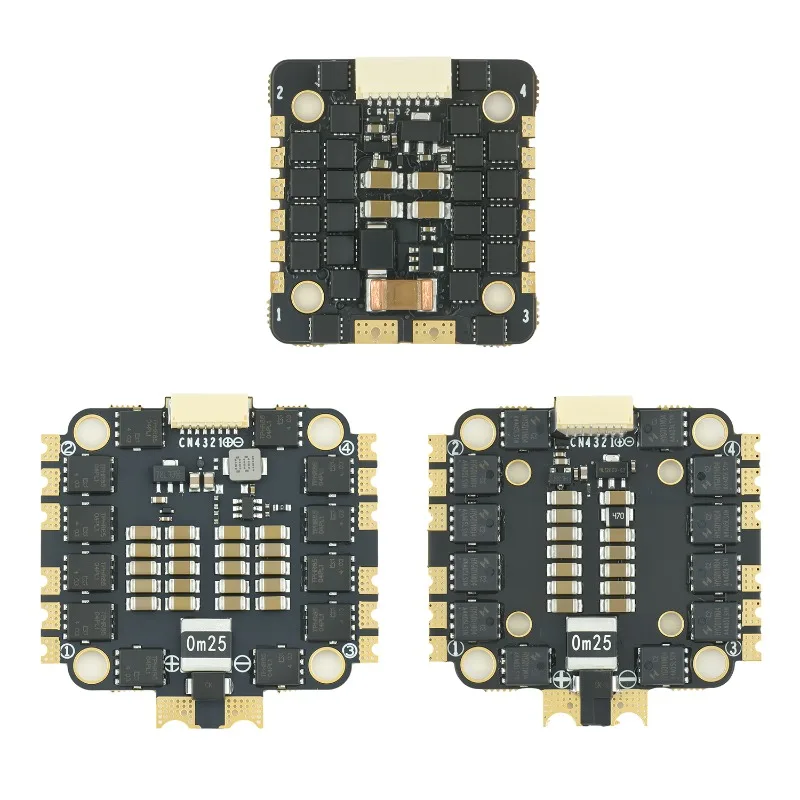 CORVON 8bit 30A 50A6 0A 4in1 ESC 32bit Regolatore elettronico di velocità senza spazzole Supporto DShot Oneshot PWM per aereo RC