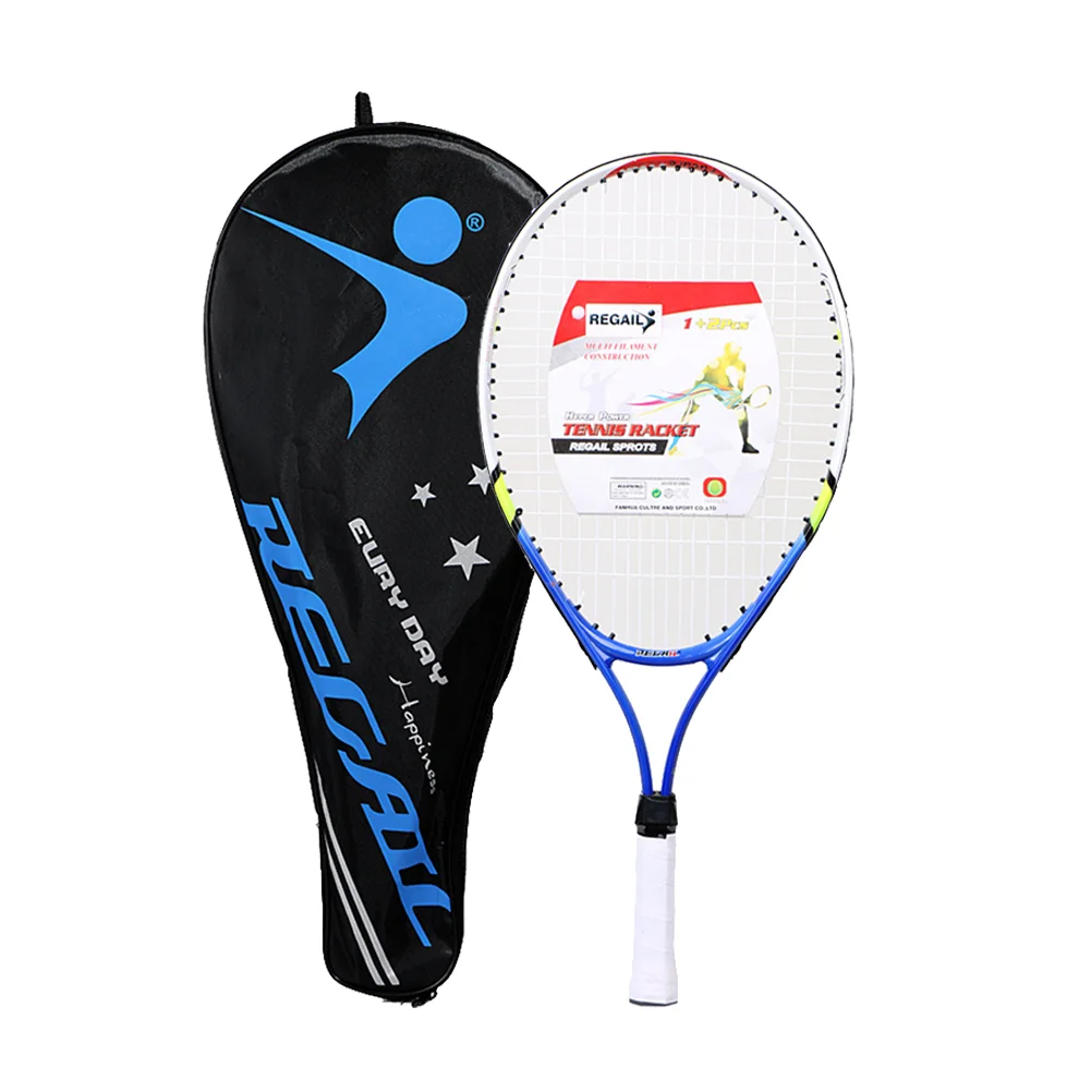 Junior Tennis Racket Alloy Kids Oxford Bag Outdoor Toys Professional Child Toddler Practical Stroke Mechanics Game