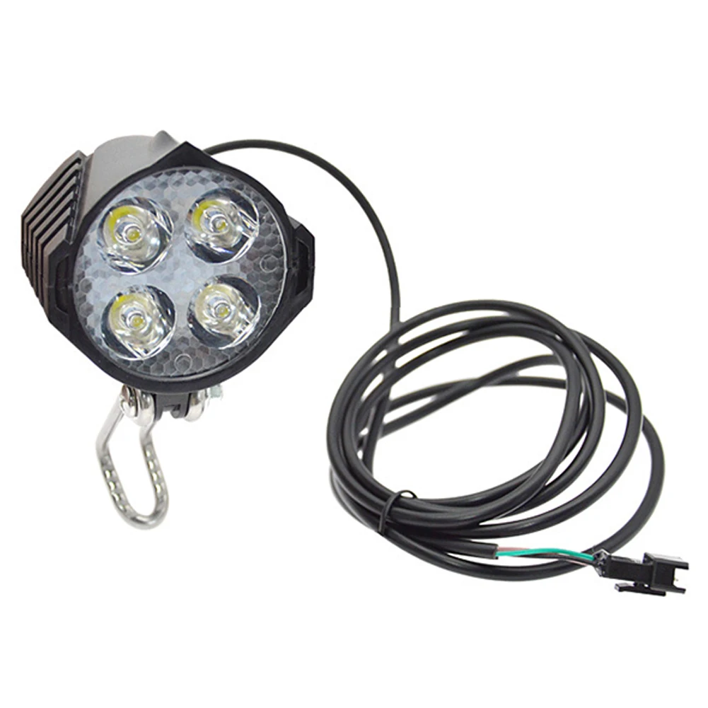 Professional Ebike Front Brake Rear Light Set Horn Headlight Switch 24-48V Energy Saving Electric Bicycle Accessories