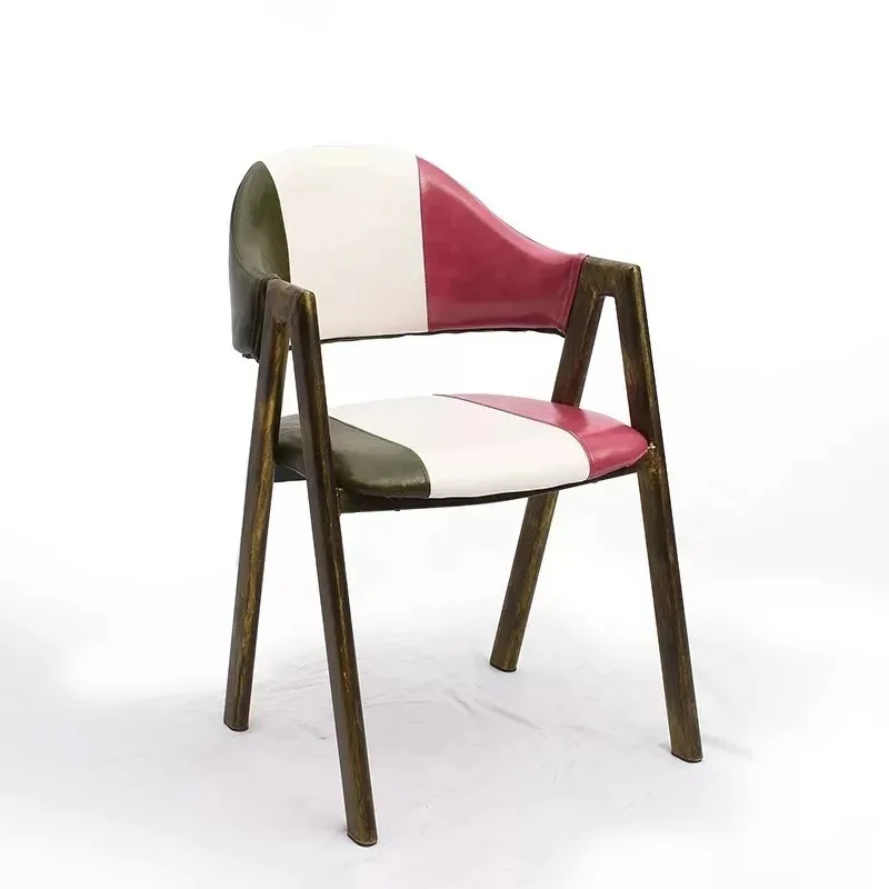 cafe tables and chairs desserts milk tea shop retro tables and chairs  moisture-proof and anti-corrosion dining table chairs