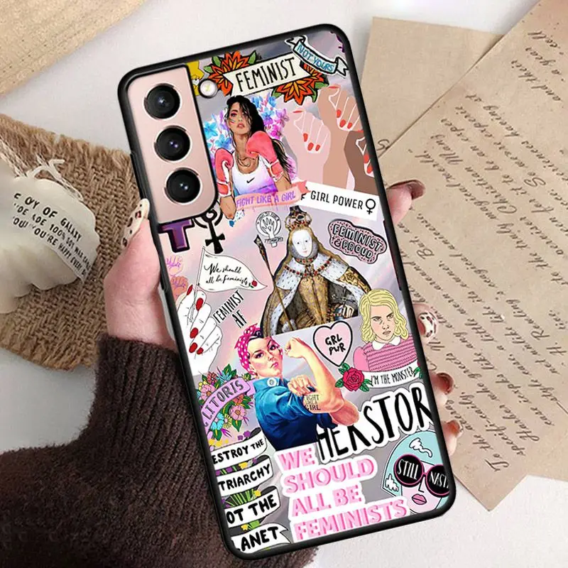 Feminist Feminism Phone Cover For samsung galaxy S24 ULTRA S23PLUS S21 S20fe S20ULTRA S21Fe S22PLUS S23ULTRA case