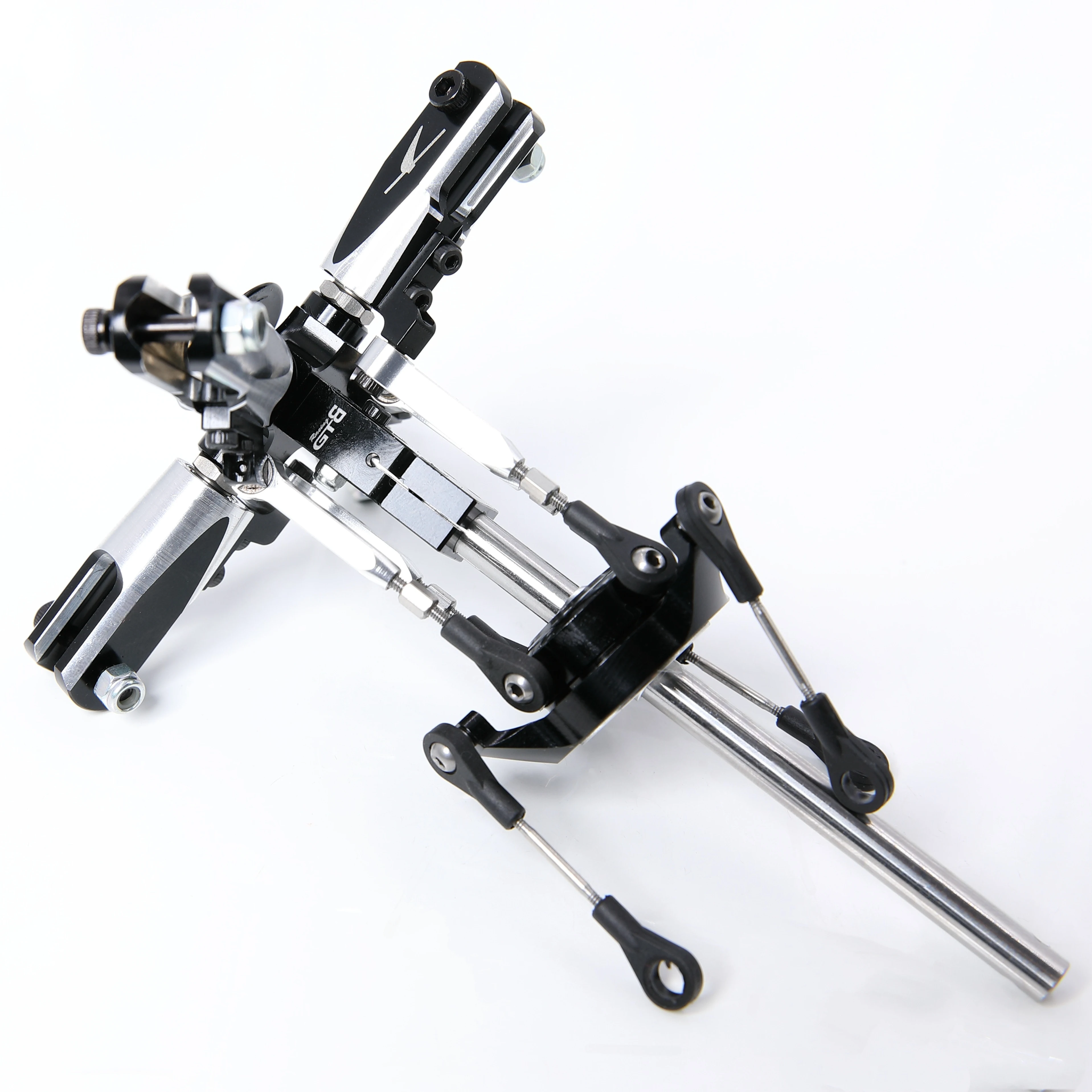 RC Helicopter T-rex 450 Flybarless 4 Blades Main Rotor Head for Align Trex 450PRO V3 Upgrade Replacement Part
