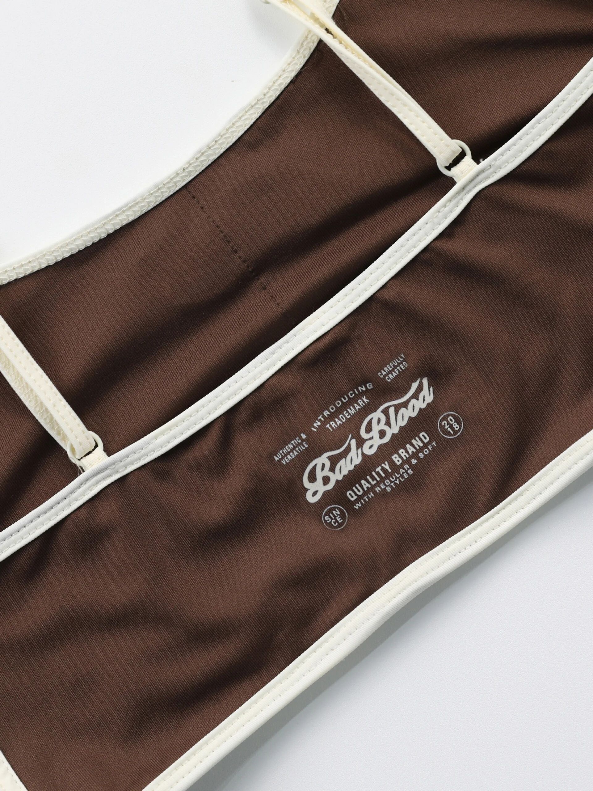 Completo Sportivo Americano con Ricamo a Lettere, Top a Canotta Sexy e Audace, Abbigliamento Outdoor Street Style