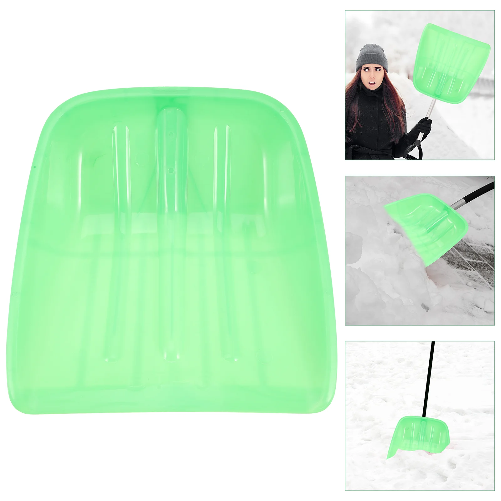 Snow Road Freeze Protection Convenient Ice The Tools Plastic Cleaning Attachment Remover Replaceable Durable Scraper