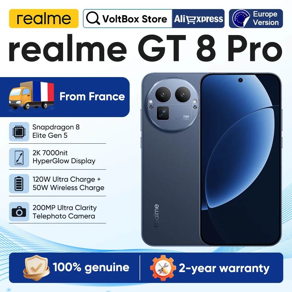 Realme GT 8 Pro 5G Snapdragon 8 Elite Gen 5 — top di gamma a prezzo da fascia media
