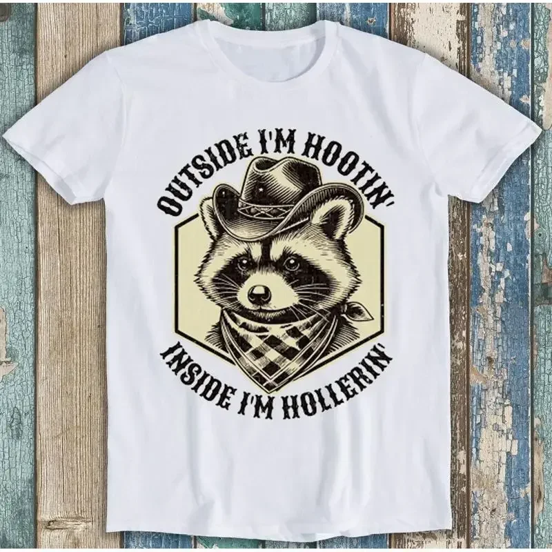 Western Feral Raccoon Meme Funny T Shirt 1828