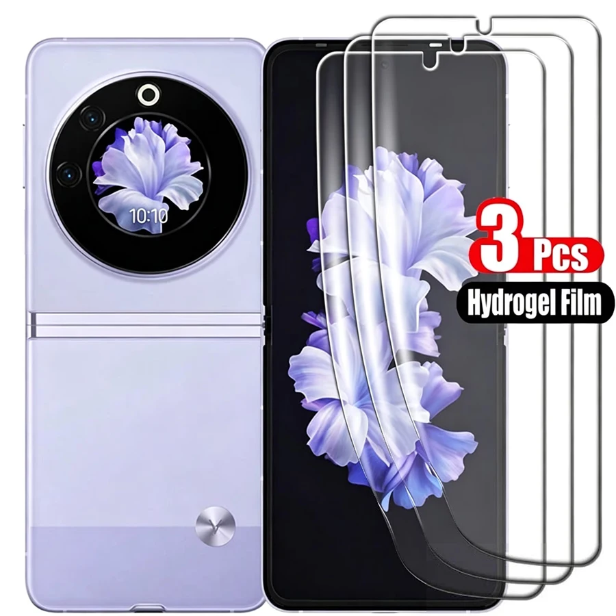 

3PCS Matte Hydrogel Film for Tecno Phantom V Flip Screen Protector for Phantom V Flip Soft Film