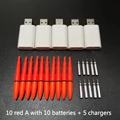 red and 5 usb A