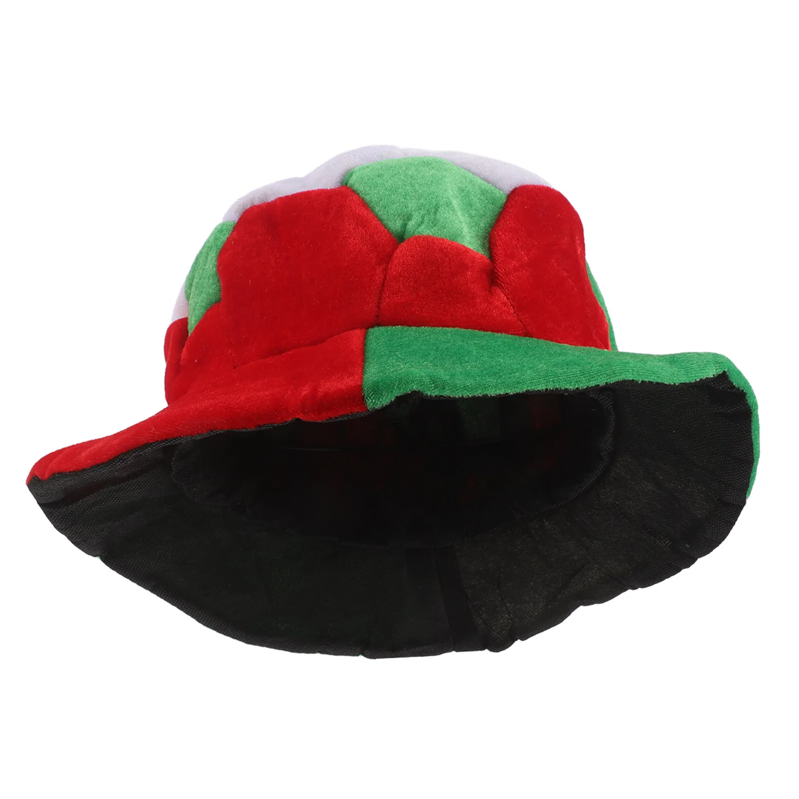 Mexico National Flag Soccer Hat Carnival Style Football Fan Hat Sports Party Spirit Costume Accessory Photo Prop