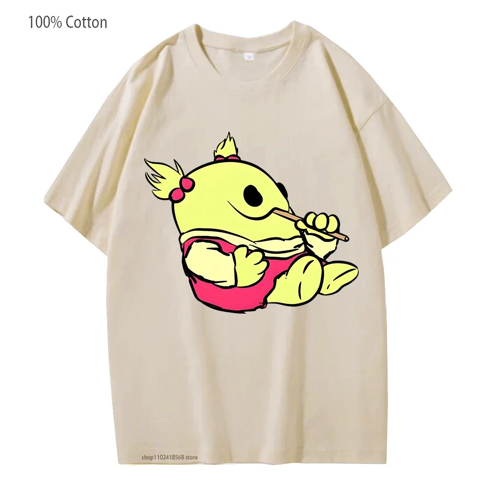 Nanalan ミーム Tシャツ漫画アニメシャツかわいいかわいい服女の子綿 100% Tシャツハイストリートストリート男性服 Unsiex