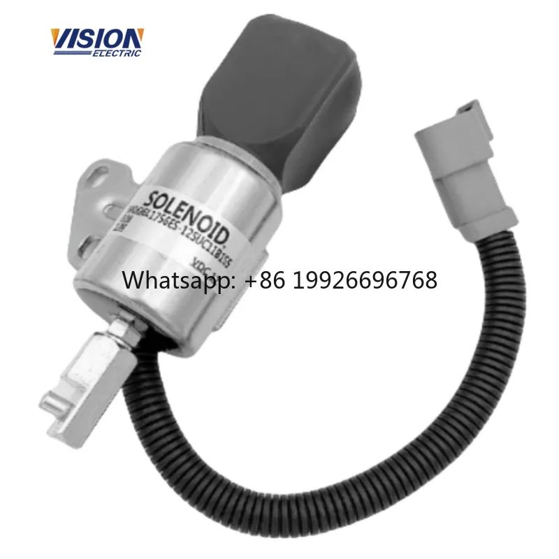 

12V Fuel Shutdown Solenoid SA-4866-12 1756ES-12SUC17B2S2 1756ES-12SUC17B2S5 208106