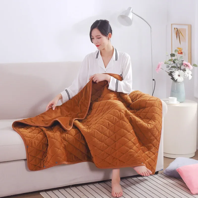 

USB electric blanket 5V low voltage multi-function shawl warm blanket heating blanket office can be laid, covered and worn