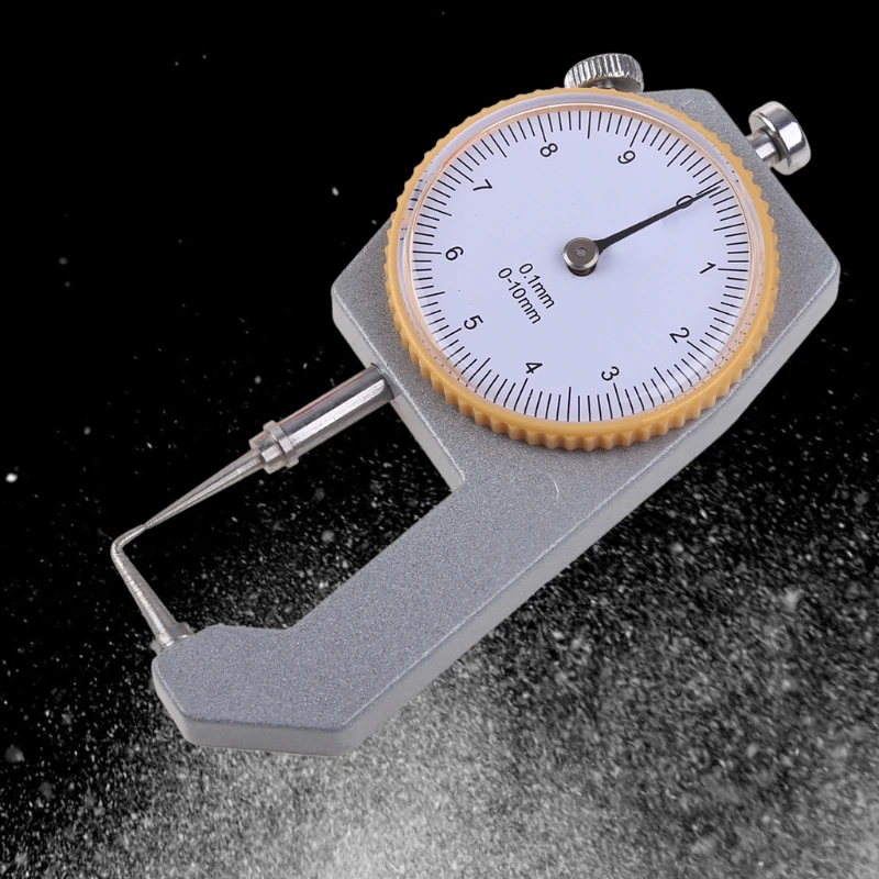 Dial Type Paper Leather Thickness Gauge Meter 0.05mm 0-10mm Durable Measuring image 6