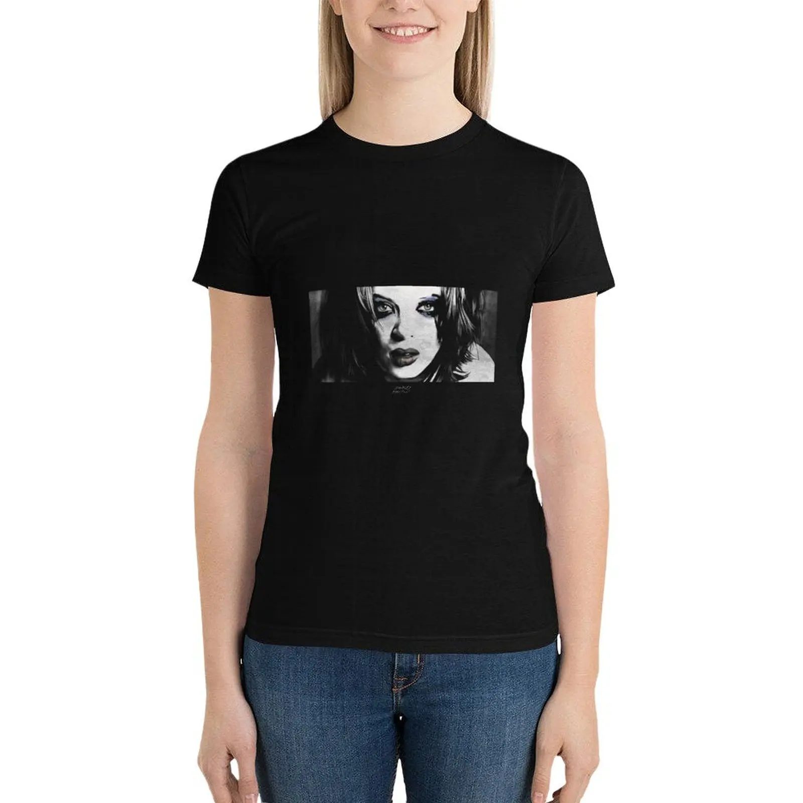 shirley manson T-Shirt tees lady clothes Women t-shirts