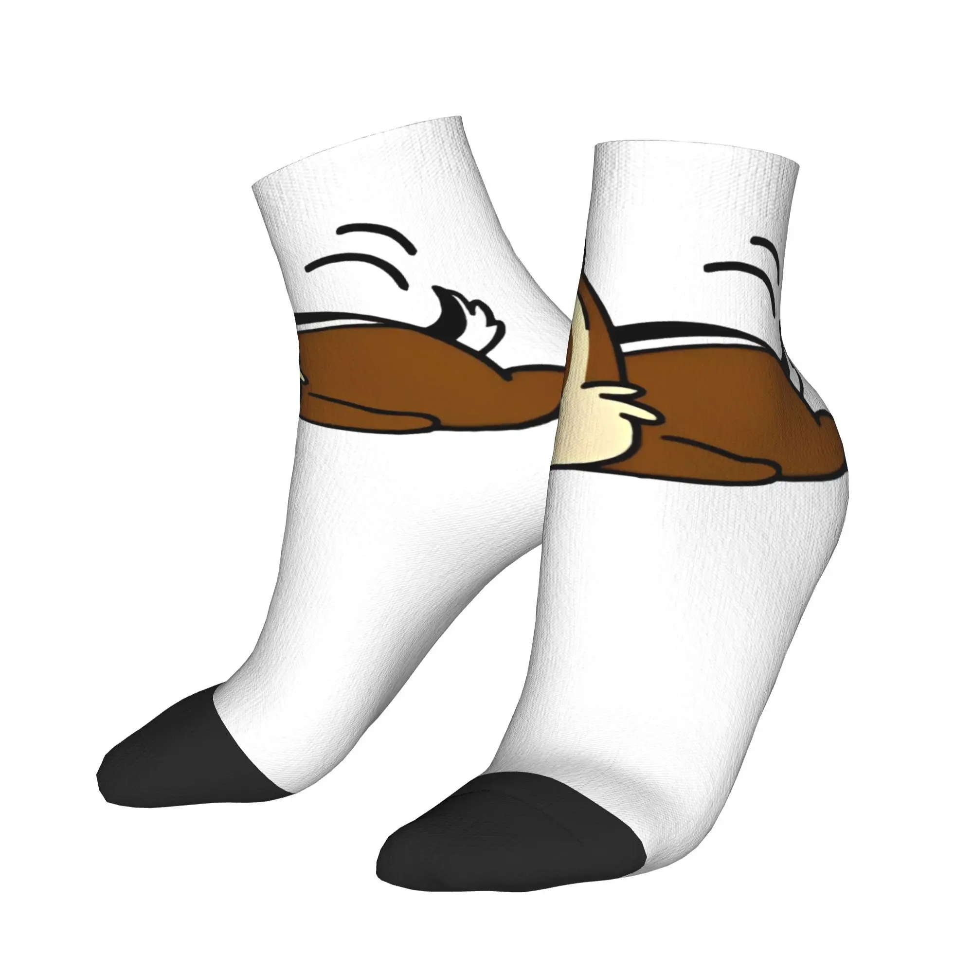 

Chip 'n' Dale Socks Summer Ankle Socks Kawaii Adults Men Soft Socks Graphic Running Anti Skid Socks