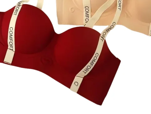 Sujetador Push-Up KUCLUT para Pechos Pequeños, Sin Costuras, Ajustable, Diseño Sin Aros, Realza la Espalda, Comodidad 24H
