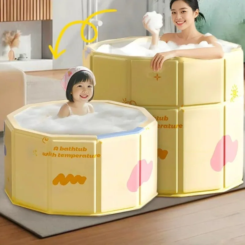 Liquidación Spa: Bañera Plegable Portátil Grande para Niños y Mascotas, para Uso en Interiores y Exteriores, Mueble para el Hogar