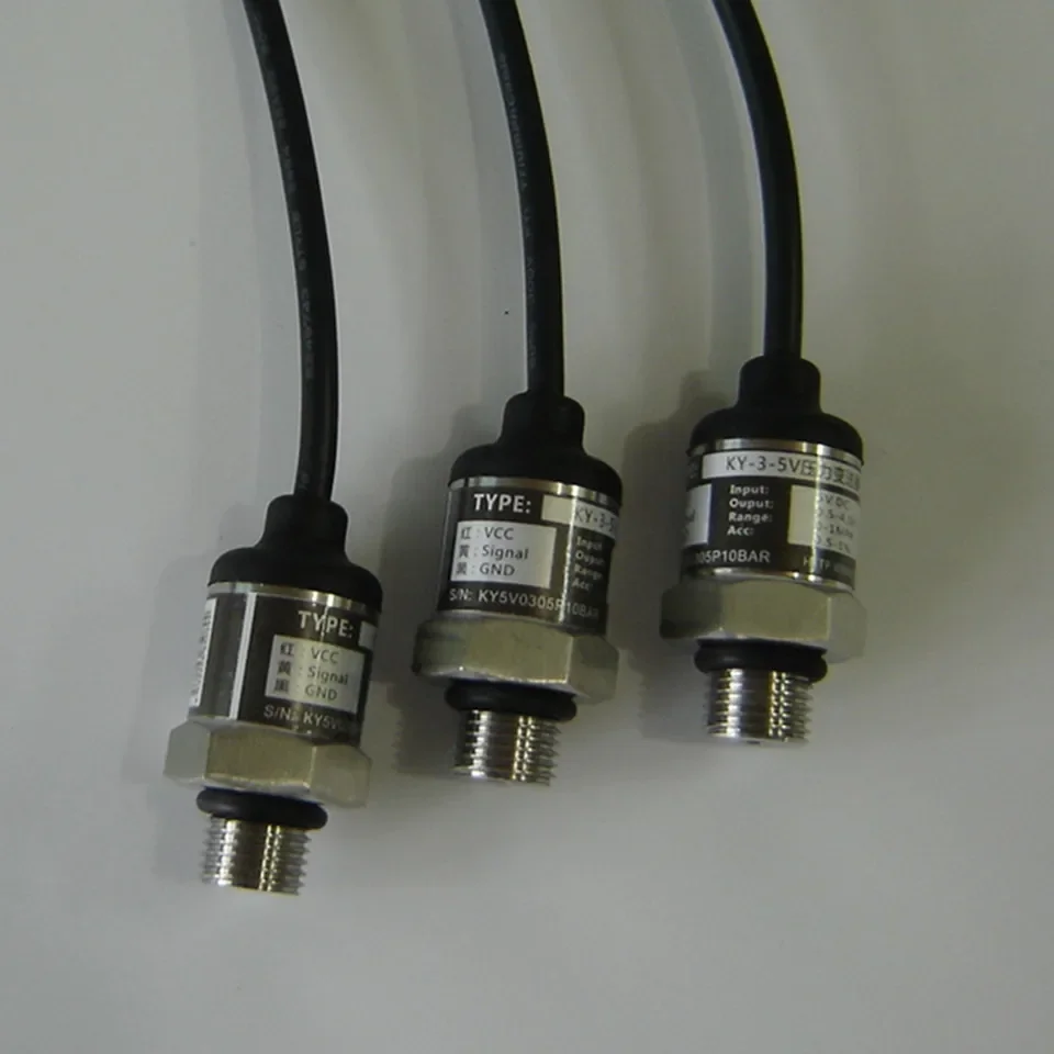 

Литой корпус из нержавеющей стали, свинцовый датчик давления IoT, трехпроводной датчик давления 0-2 МПа