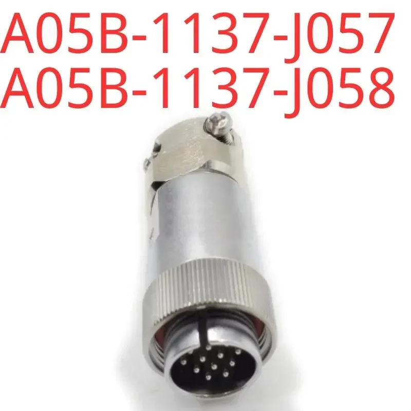 

Brand New Robot connector A05B-1137-J057 A05B-1137-J058 Robot EE connector straight end elbow