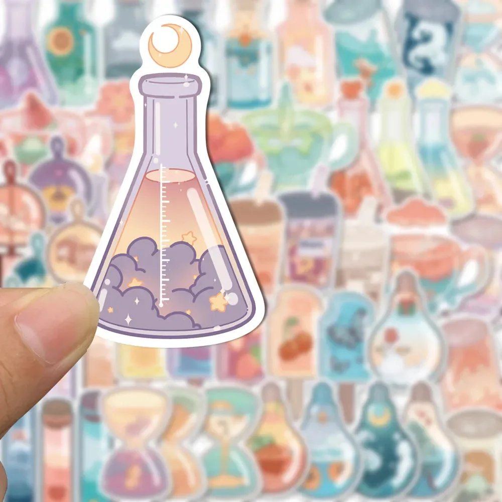 10/30/50pcs Cute INS Style Drink Stickers Aesthetic Decorative Notebook Phone Fridge Kawaii Kids DIY Sticker Decals for Kids Toy
