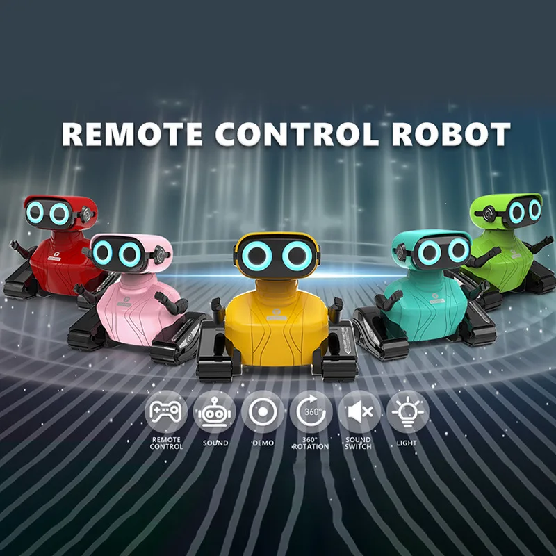 AI Toy Model 2.4G Smart Robot Educational Sound Charging Remote Control Early Learning Machine Children's Gift Export Electric