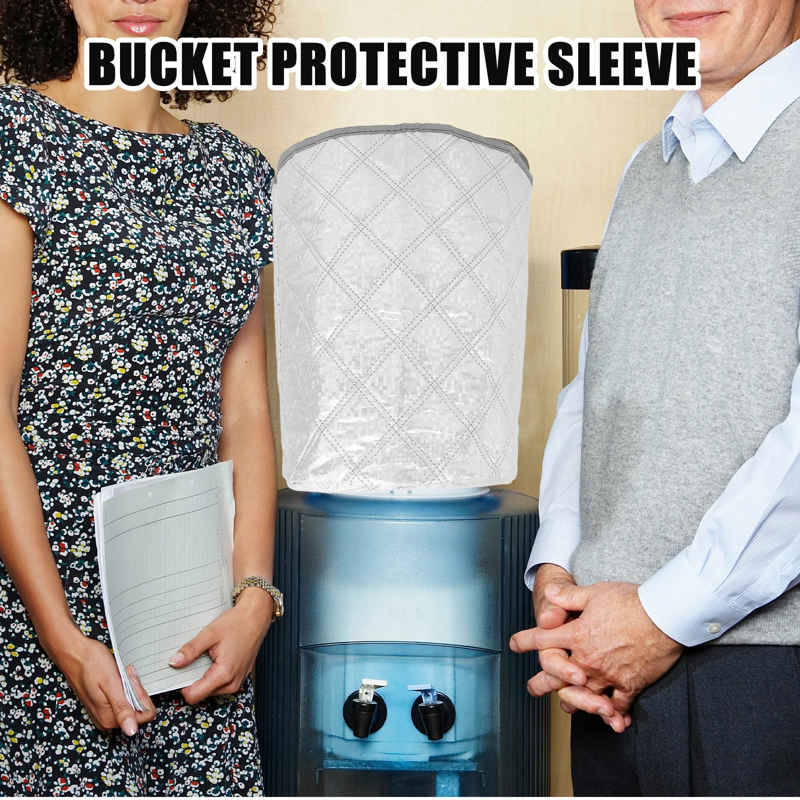 

Water Cooler Cover 5 Gallon Water Barrel Dustproof Sleeve Protective Bucket Cover for Office Home Use Gallon Bucket Sleeve