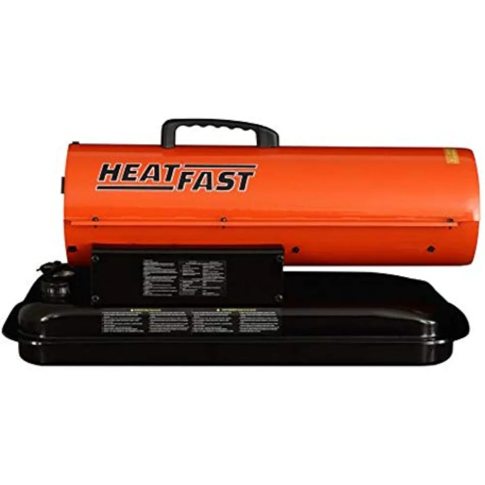 HeatFast Force air heater, 75K, orange