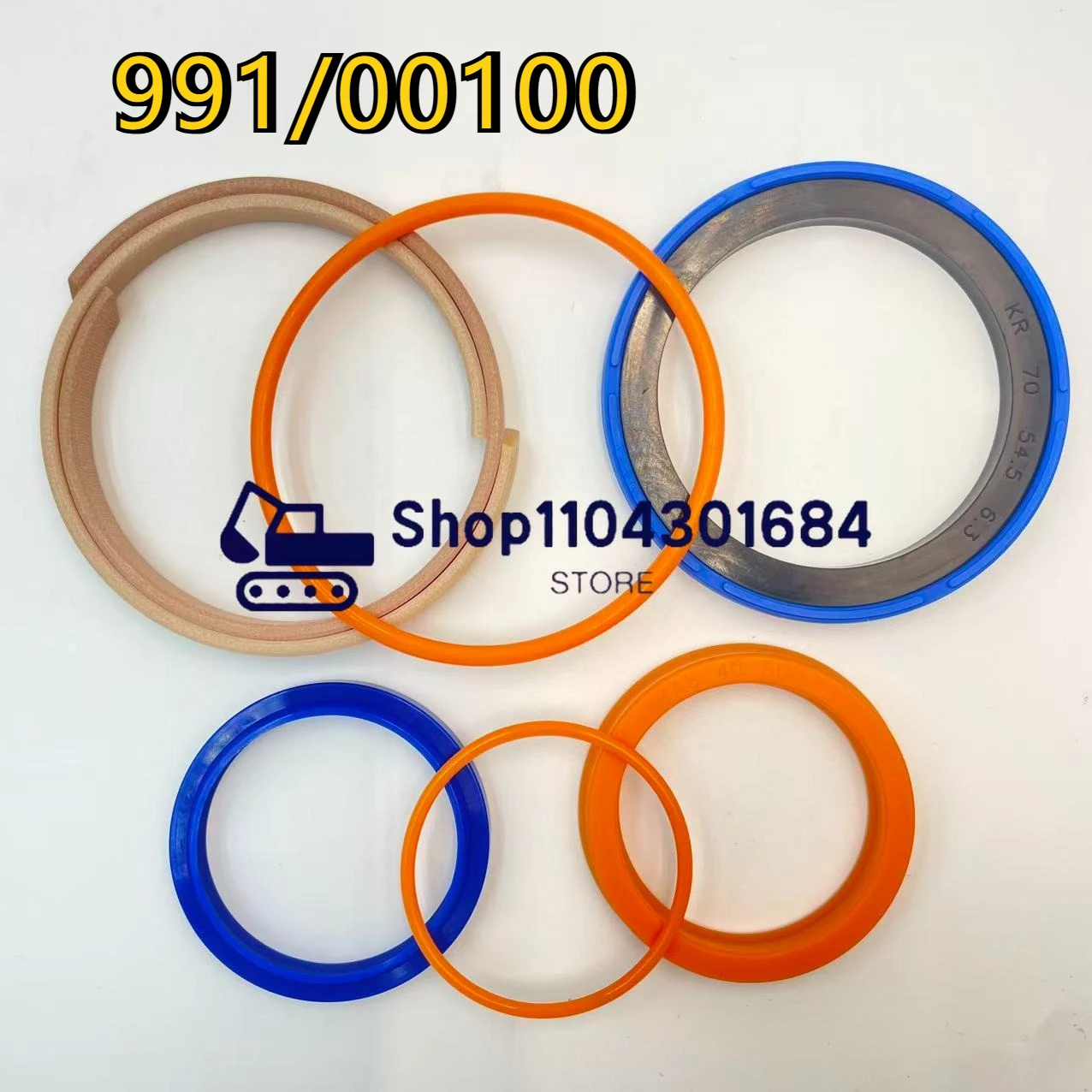 

991-00100 991 00100 991/00100 HYDRAULIC CYLINDER SEAL KIT ROD: 40 Mm BORE: 70 Mm FITS 208S 210S 210SU 214 214E 214SM-4