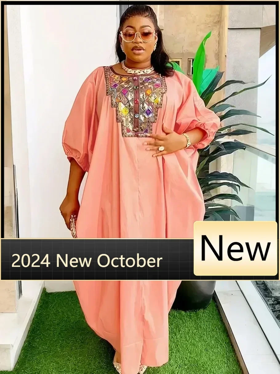 

Dubai African Party Dresses For Women Plus Size Maxi Robe Dashiki Sequin Africa Clothing Wedding Prom Evening Gown Muslim Abayas