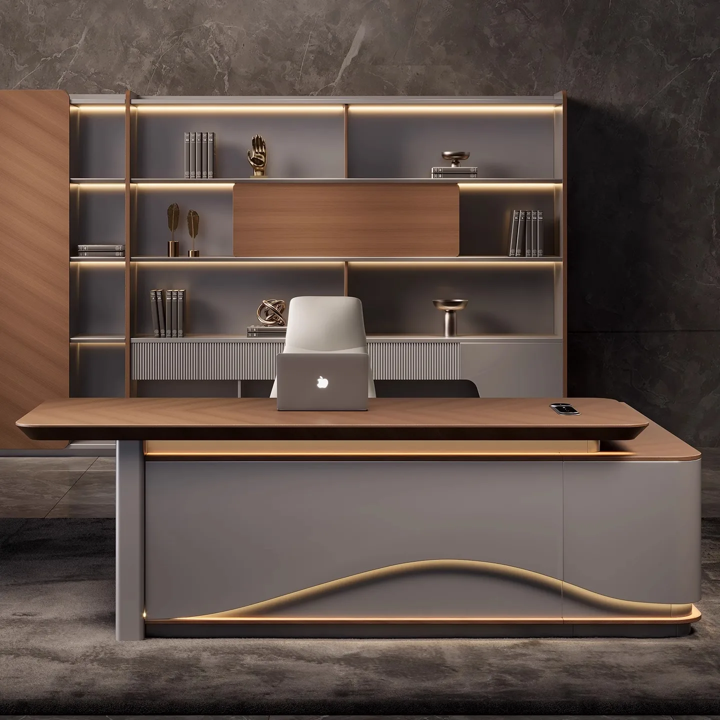 High Quality Custom Modern Executive Office Desk For CEO Manager Boss Luxury Furniture For Commercial Hospital Use