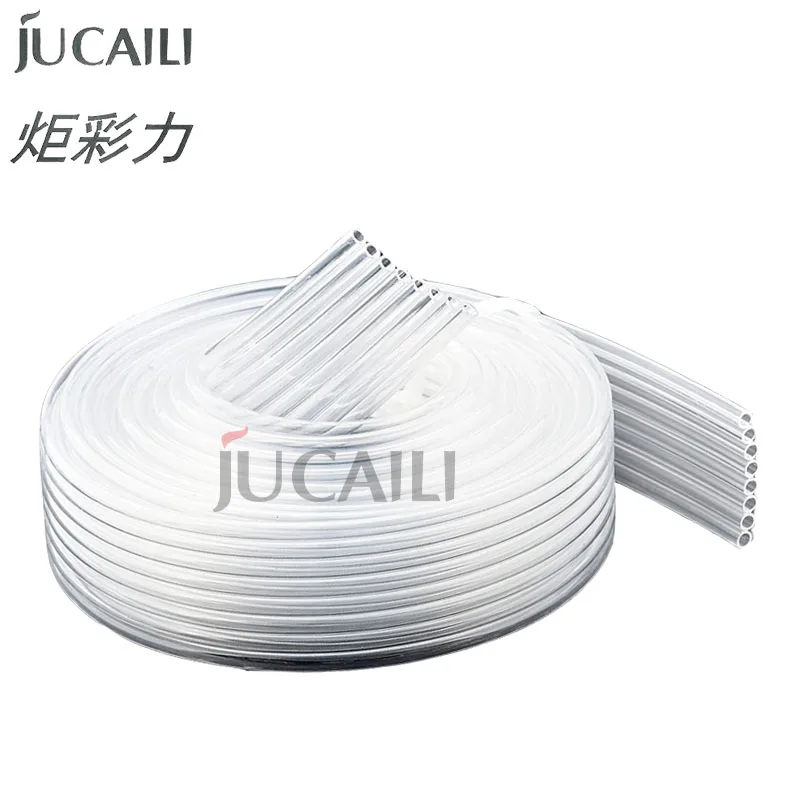 Jucaili ชุดท่อหมึกอเนกประสงค์5เมตร/ล็อตสำหรับ Epson Canon HP ท่อเครื่องพิมพ์บราเดอร์4สาย6สาย8เส้น