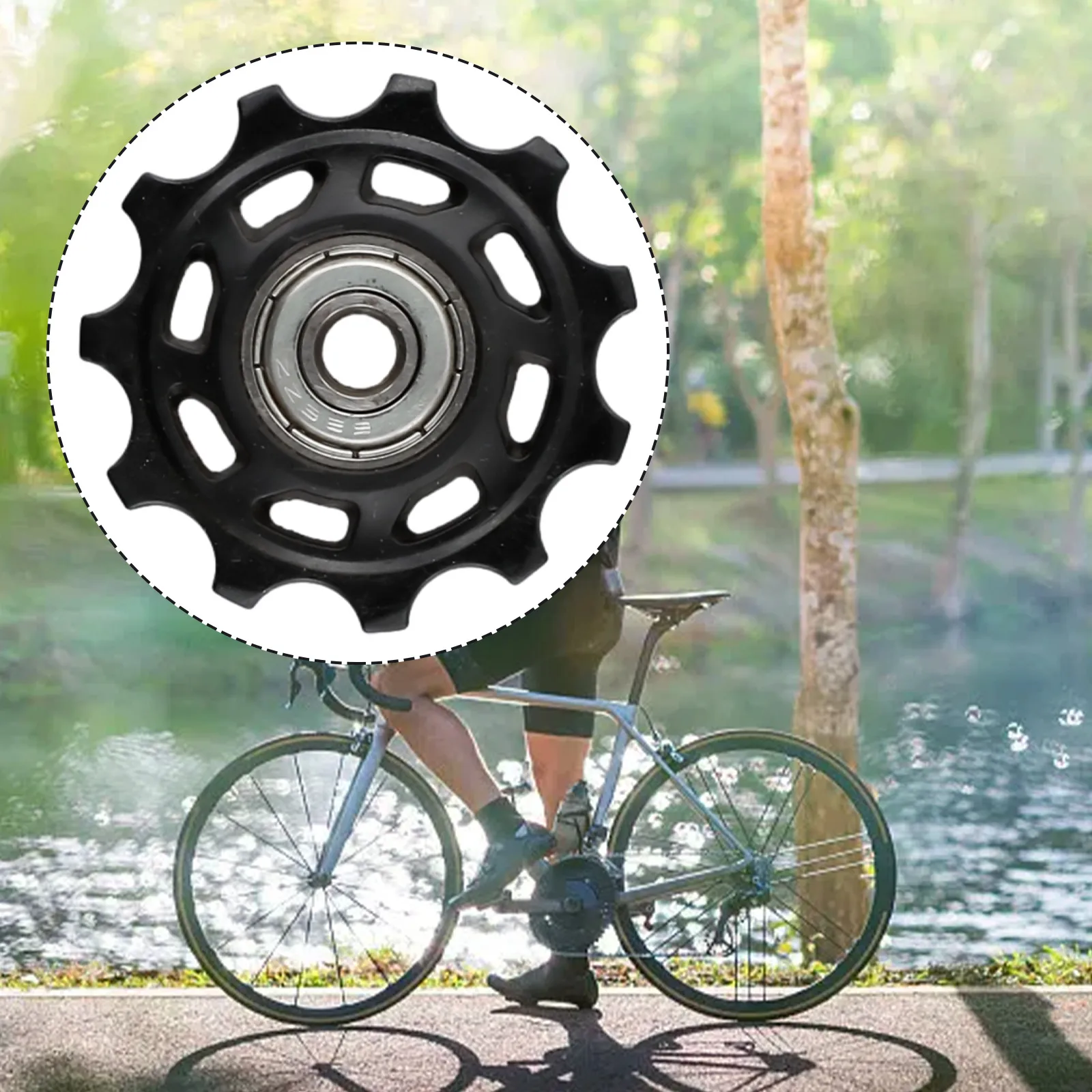 

Bicycle Rear Derailleur Jockey Wheel Pulley Wheel 11T 13T For 9/10/11 Speed Aluminum Alloy MTB Bicycle Sealed Bearing