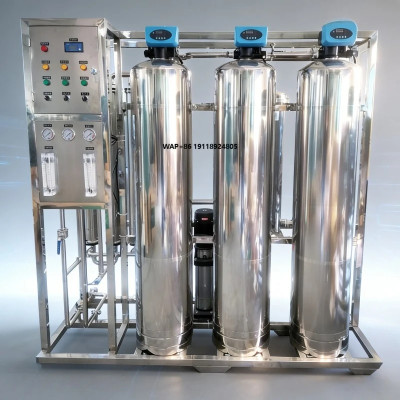

500l/h Automatic Deionized Reverse Osmosis Pure Water Equipment Water Purifier Soft Water Equipment Manufacturer