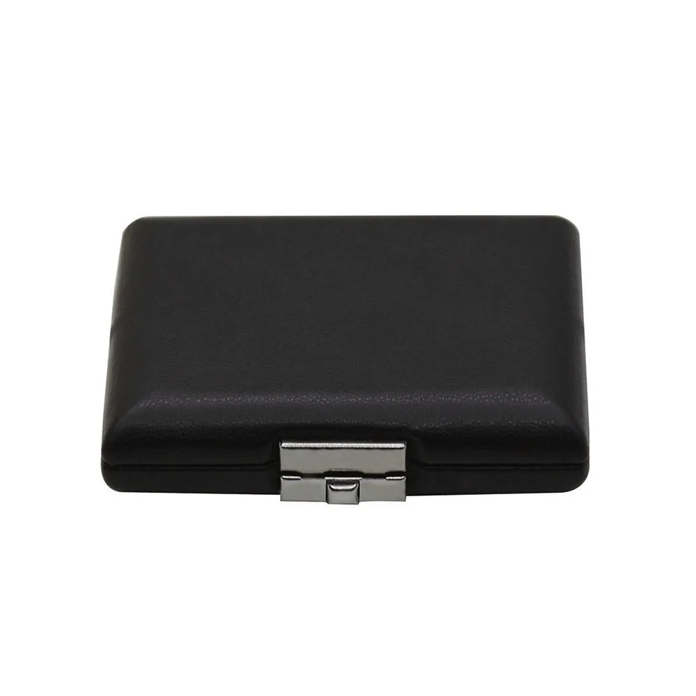 

PU Black Leather Material Oboe Basson Bassoon Reed Case Storage Box Holder For Three Reeds Can Be Installed