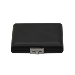 PU Black Leather Material Oboe Basson Bassoon Reed Case Storage Box Holder For Three Reeds Can Be Installed