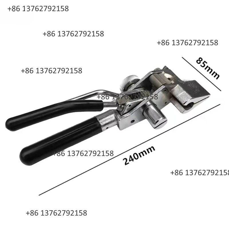 Stainless Steel Band Strapping Plier Manual Cable Band Strapper Wrapper Multifunctional Tool For Cable Tie Tensioning