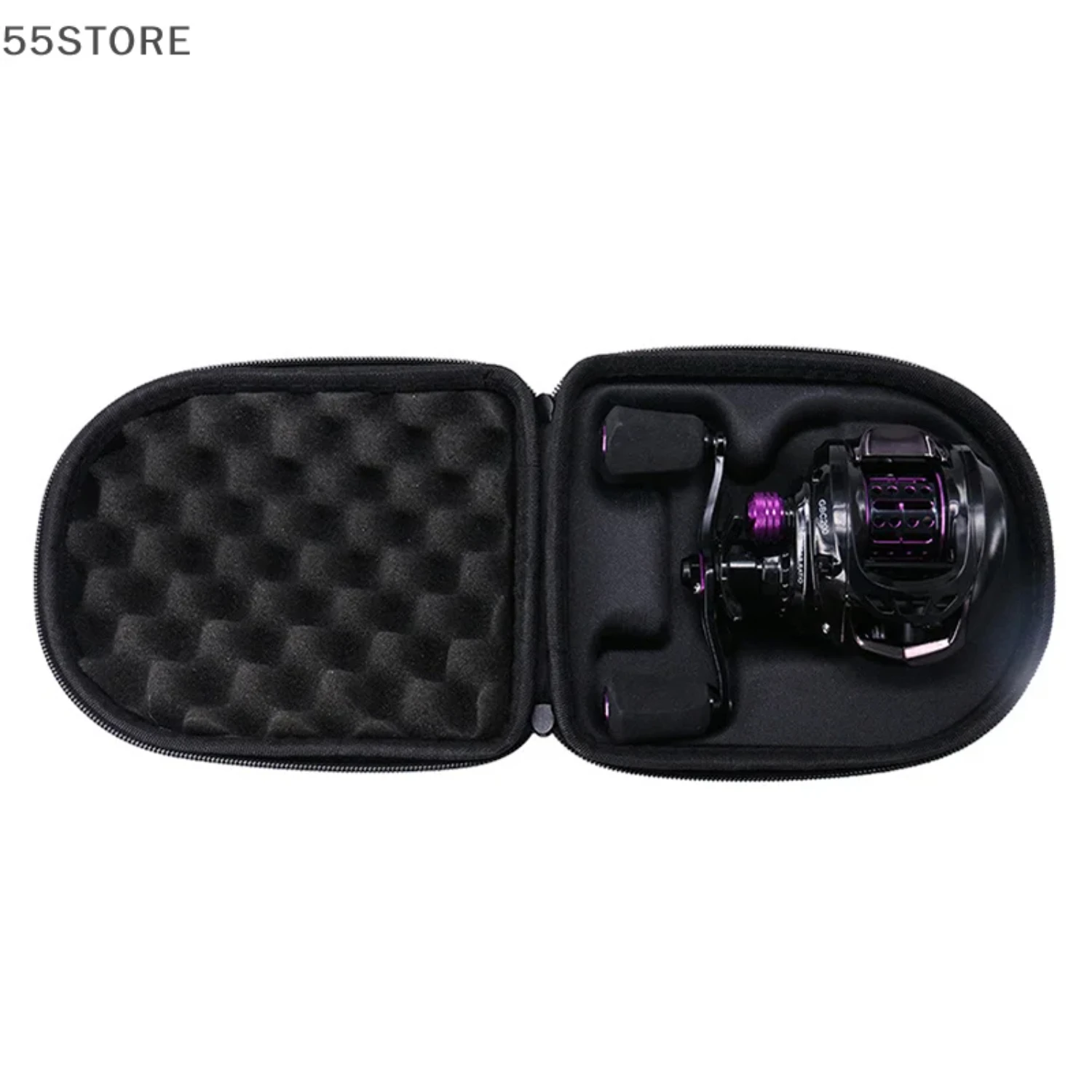 Fishing Reel  Light and Strong Embedded Neoprene Baitcasting Fishing Reel   Protective Case Cover  Portable