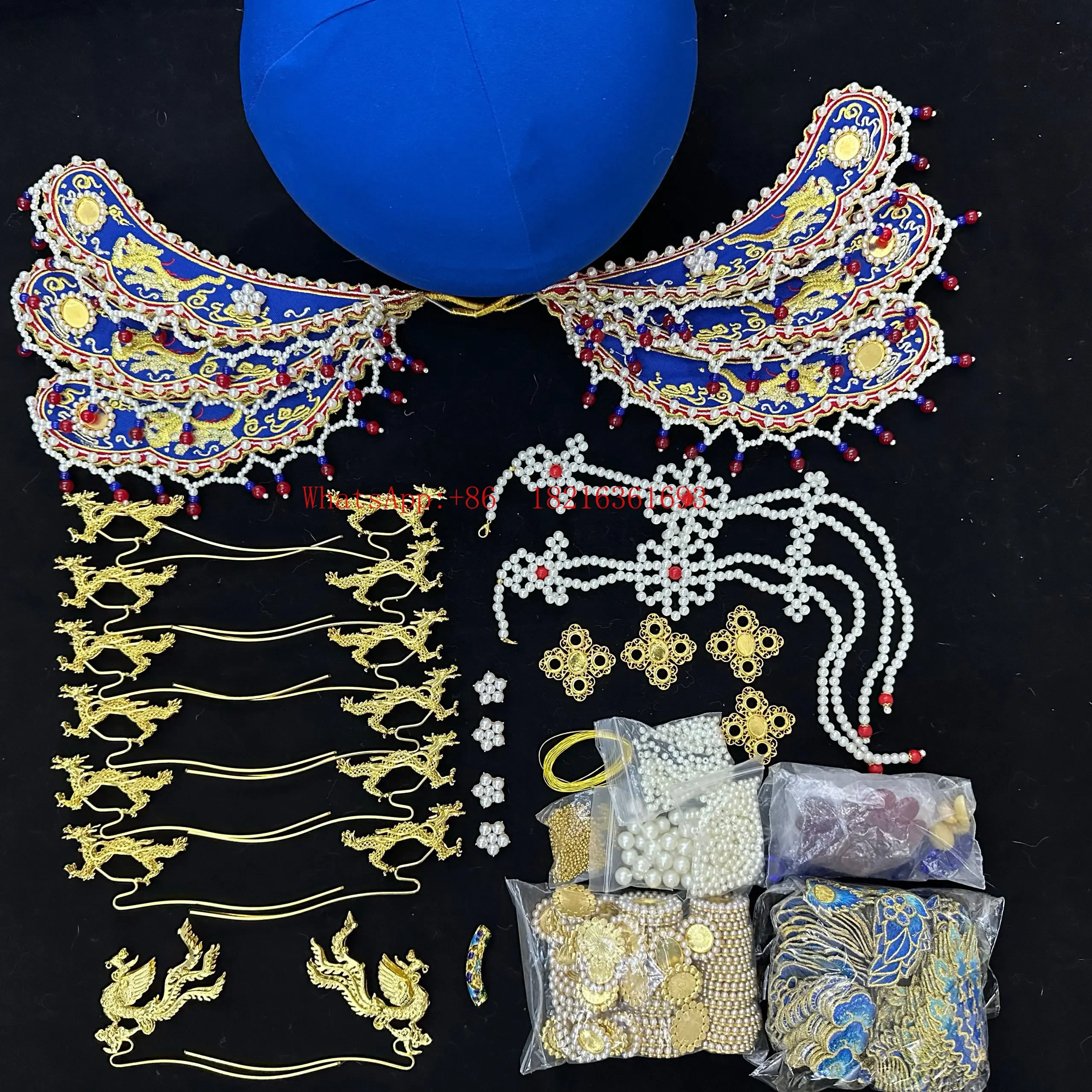 2026GOOD DIY Material Package, Ming-made Phoenix Crown, Purely Handmade Accessories, Chinese Wedding And Hanfu Chinese Bride
