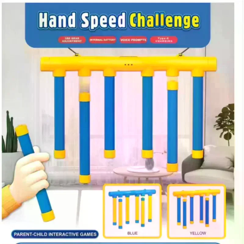 Volwassenen Kind Vangen Stokken Spel Vallende Stokken Vangen Zintuiglijk Speelgoed Drop Catch Win Reactie Training Reflex Uitdaging Party Game