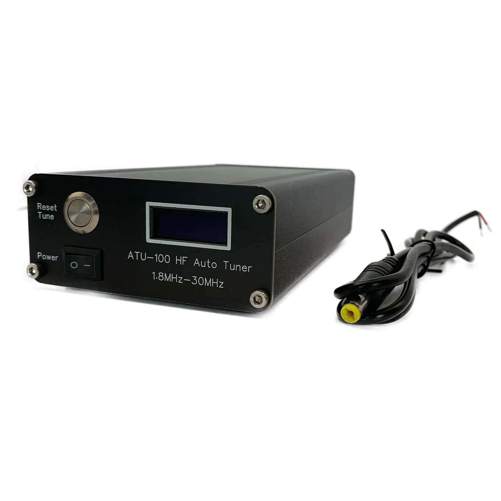 N7DDC Antenna Tuner 1.8-50MHz Antenna Tuner Amateur Radio Type C Charging Port 1000V Capacitors Easy To Operate