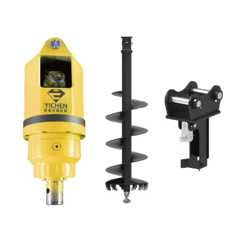 New Model Rotary Soil Auger Post Hole Digger Ground Drill Tool