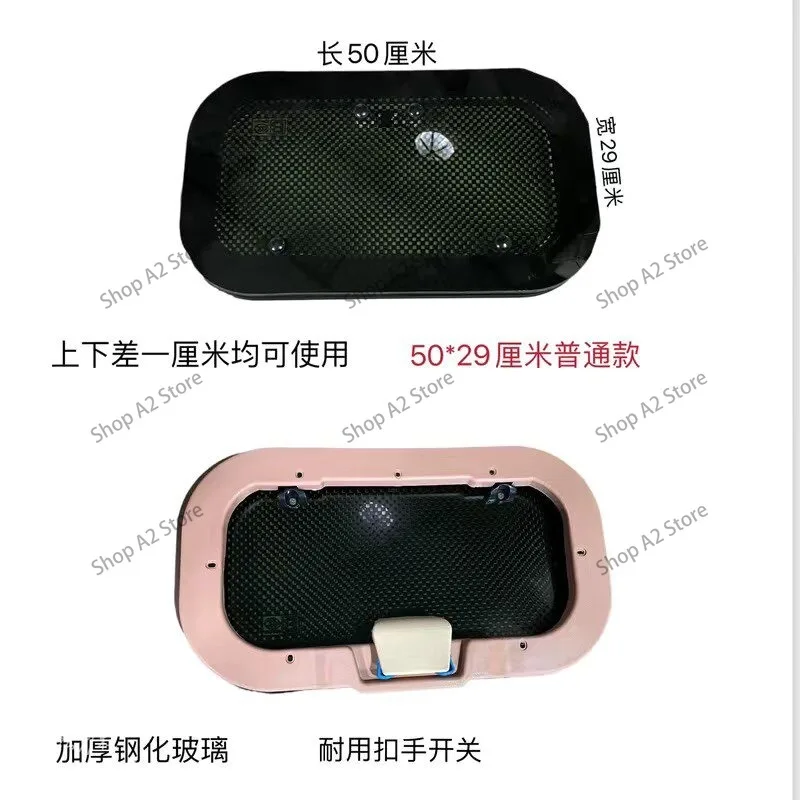 Tempered Glass Sunroof, Replacement Sunroof Panel for Electric Tricycle and Fully Enclosed Four-wheeler