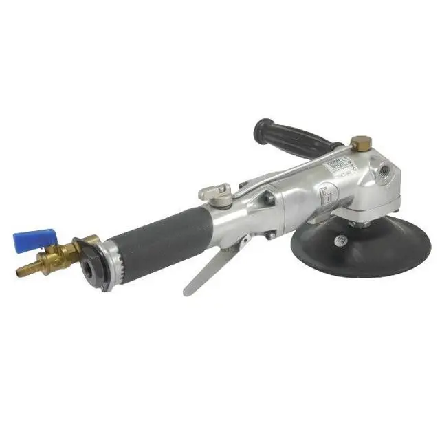 

Customized Industrial 4500Rpm 5.5 Inch 140mm Wet Water Air Pneumatic Sander Polisher Grinder For Stone, Marble, Granite