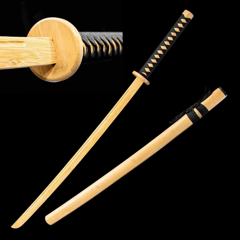 Bokken Japanese Practice Sword,Katana, Classic for Aikido, Kendo, Iaido & Kenjutsu ,Bamboo Sword, Finest Bamboo Material,